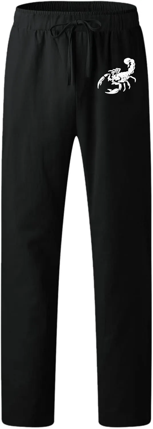 Loose Pants for Men Black Casual Pants for Men Mens Cargo Trousers Cotton Slim Fit Chinos Comfortable Pants for Men