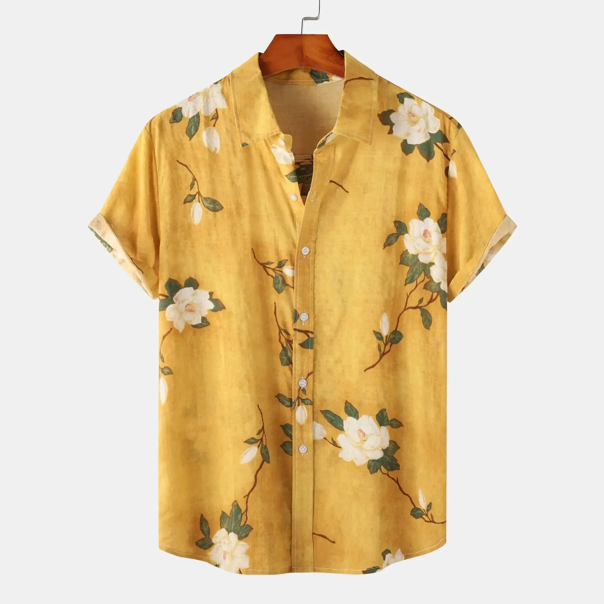 Makai Floral Button-Up
