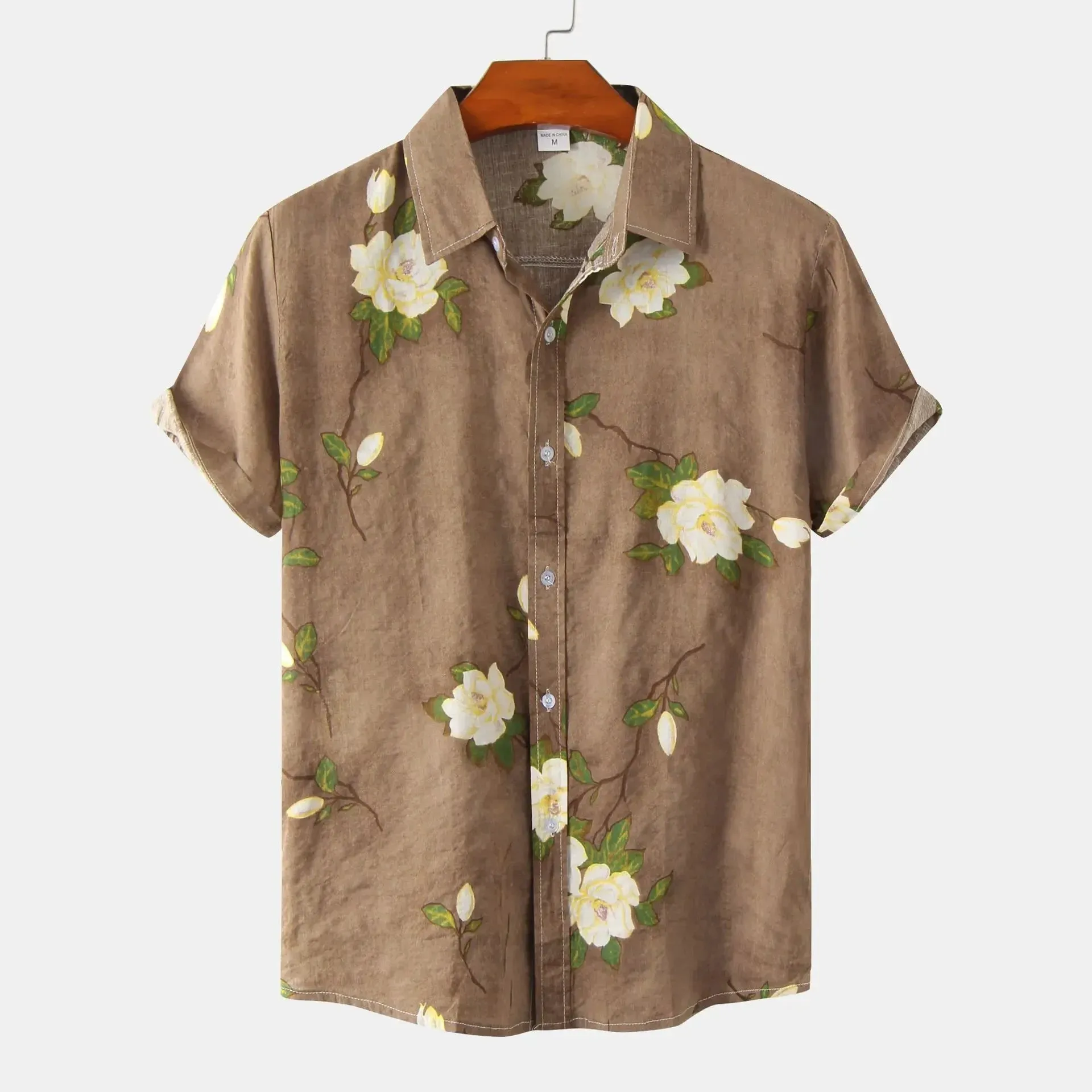 Makai Floral Button-Up
