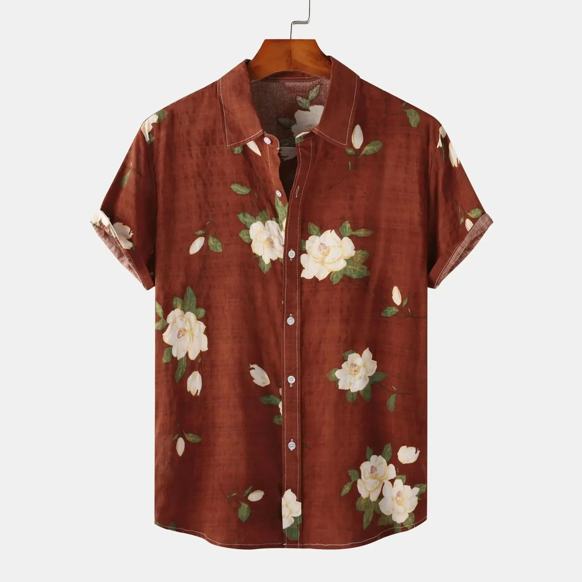 Makai Floral Button-Up