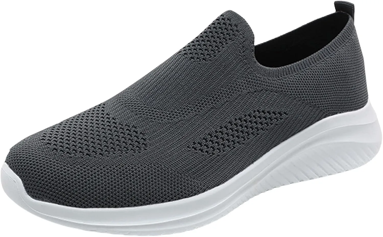 Memory Foam Versatile Shoes for Men Lightweight Sport Gym Jogging Walking Sneaker Soft Flat Soled Elderly Shoes