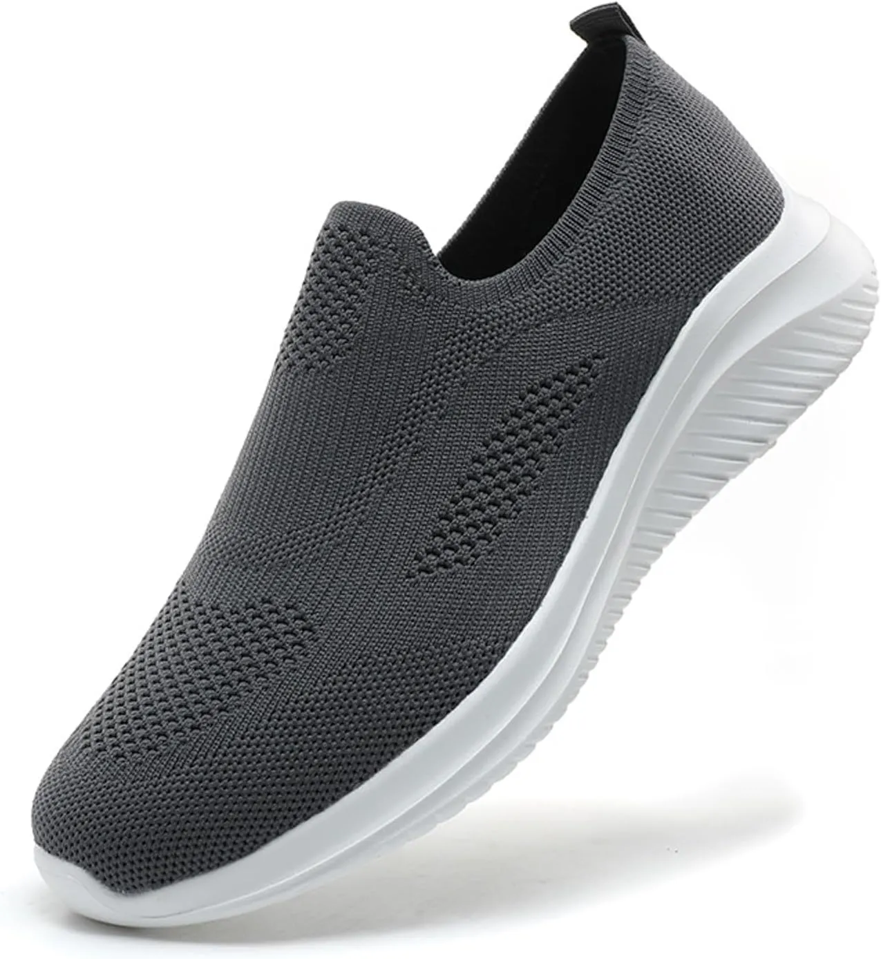 Memory Foam Versatile Shoes for Men Lightweight Sport Gym Jogging Walking Sneaker Soft Flat Soled Elderly Shoes