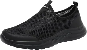 Men Sports Shoes Fashionable New Pattern Mesh Hollow Breathable Comfortable Flat Bottom Lightweight Sneaker Crease Men