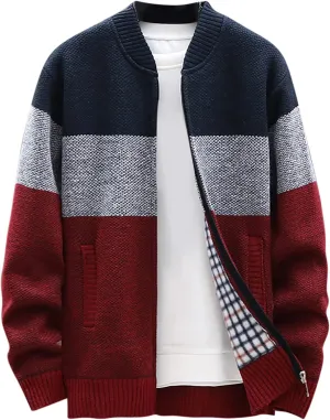 Mens Bomber Jacket Fashion Men's Lightweight Jackets Casual Windbreaker Jackets for Men Zip Up Jacket for Men