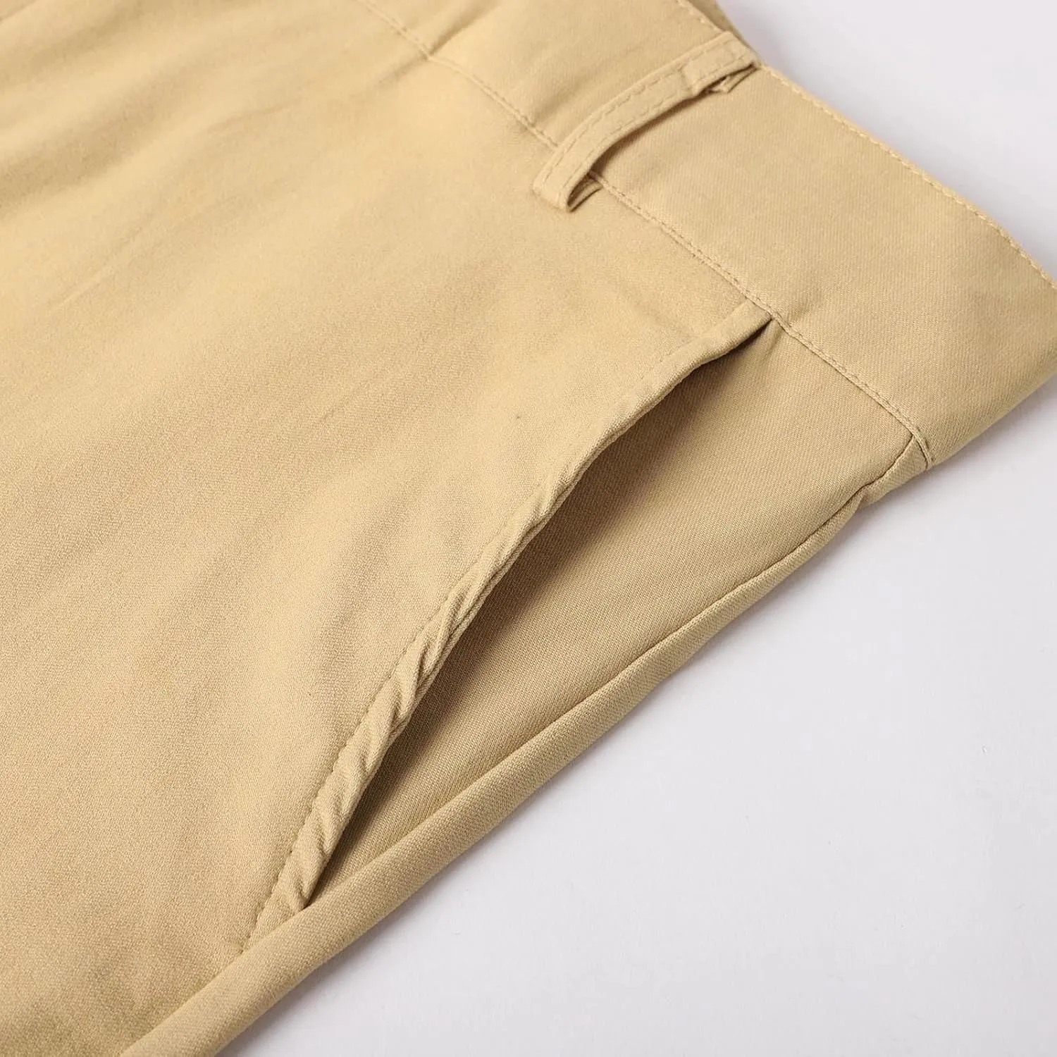 Mens Casual Pants Flare Pants Solid Color Outdoor Stretch Comfortable Hiking Comfy Wide Leg Disco Pant with Pockets