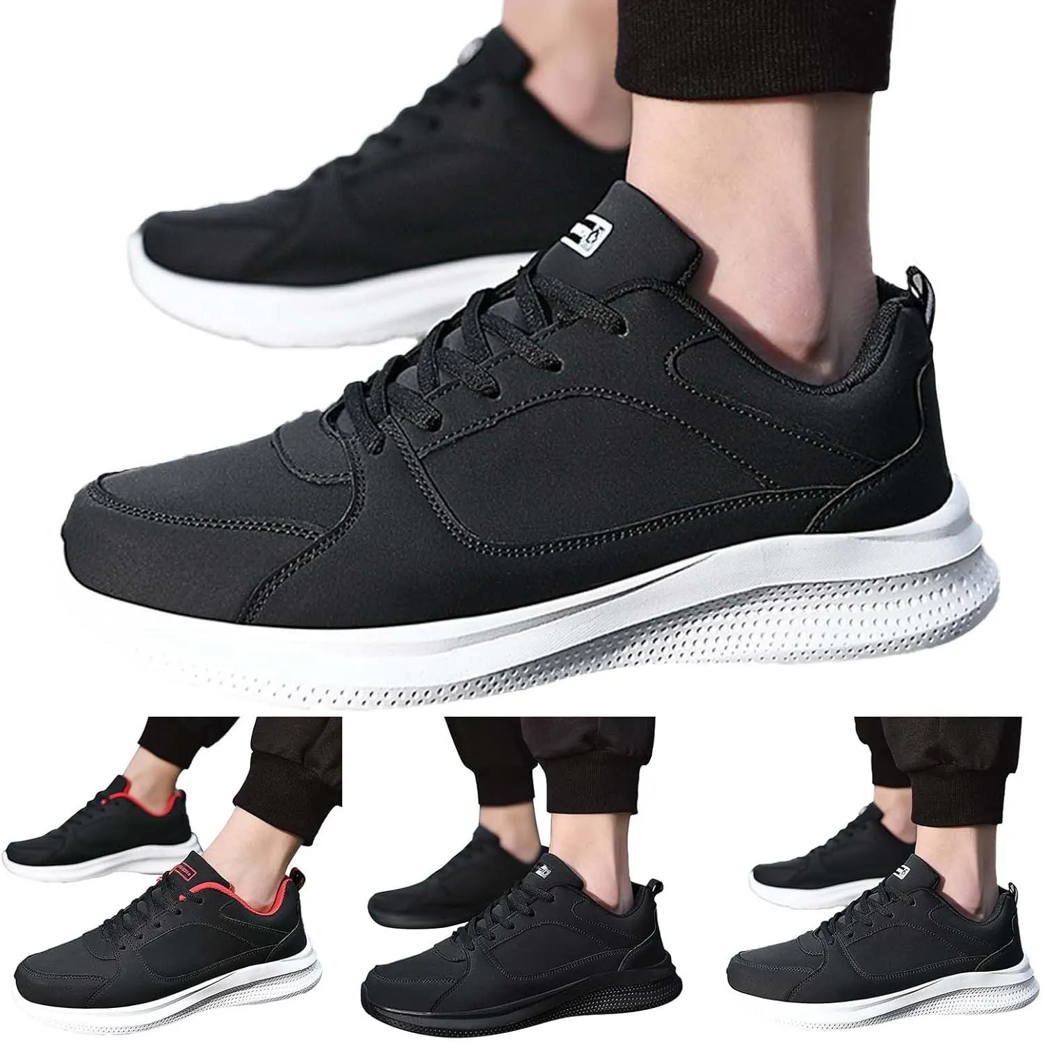 Men's Shoes Mens Slip on Shoes Tennis Shoe for Men Walking Shoe for Men Athletic Gym Lightweight Sneaker
