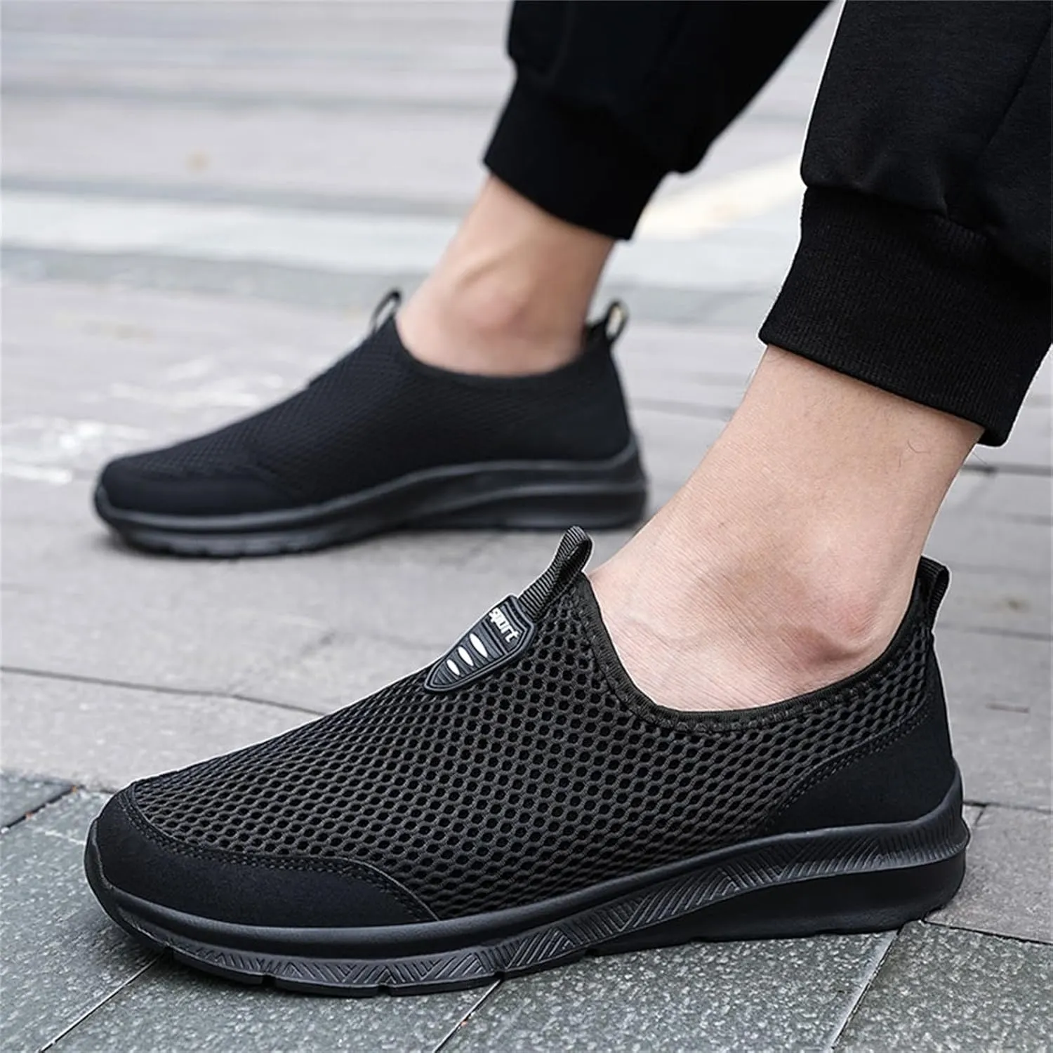 Men's Shoes Mens Tennis Shoes Slip on Shoe for Men Walking Shoe for Men Lightweight Athletic Gym Sneaker