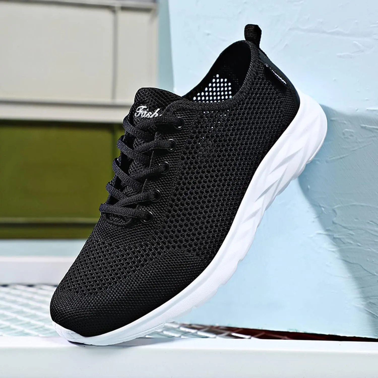 Mens Tennis Shoes Arch Support Shoes for Men Mens Breathable Casual Walking Sneakers Work Casual Shoe Fashion Sneaker Brown Sneakers New