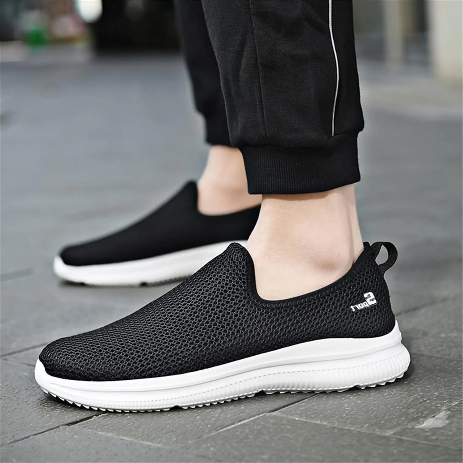 Mens Tennis Shoes Mens Slip on Shoes Shoe for Men Sneaker for Men Athletic Gym Sport Sneaker