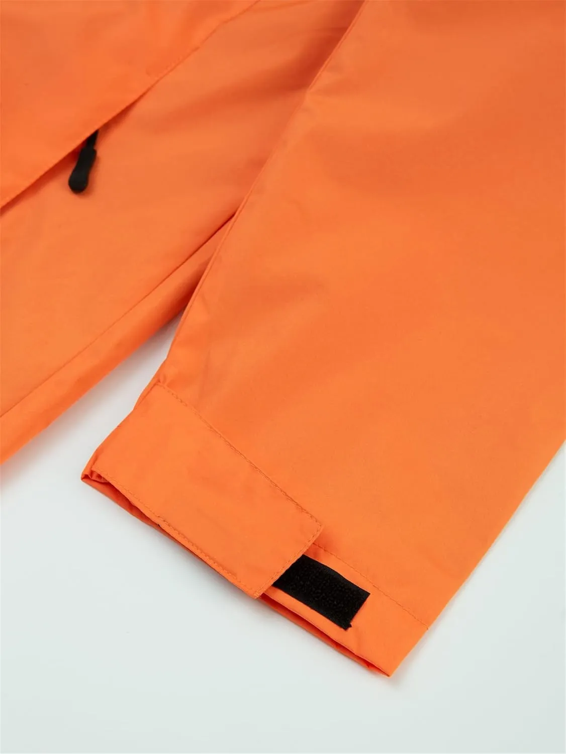 Men's Wind Resistant Front Zip Jackets Hooded Lightweight Packable Windbreaker Coats