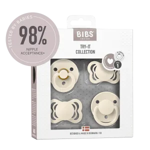New Baby Try-It Collection - Pacifiers - Ivory