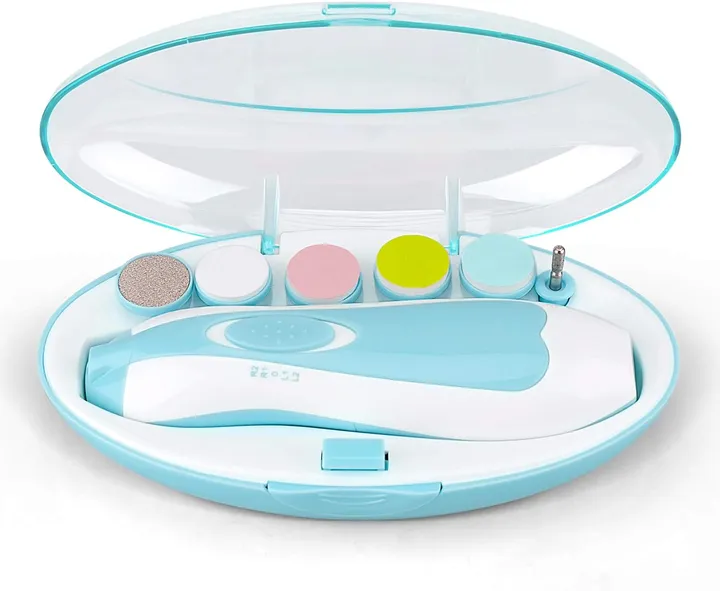 Newborn Kids Baby 6 in 1 Safety Nail-مقص أظافر