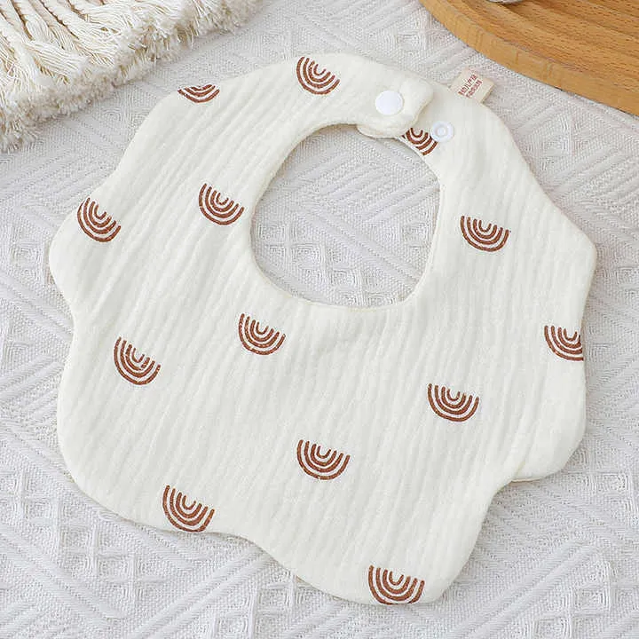 Newborn Organic Cotton-مريلة أطفال حديثي