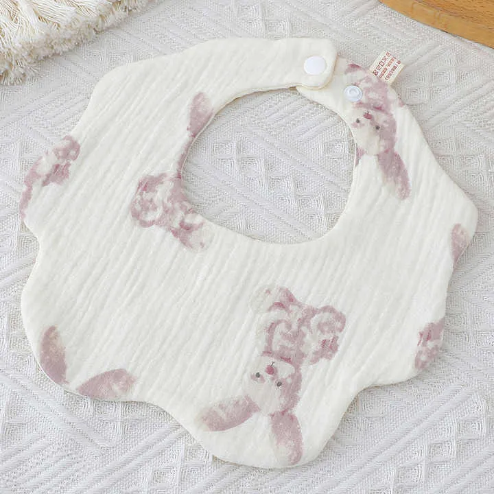 Newborn Organic Cotton-مريلة أطفال حديثي