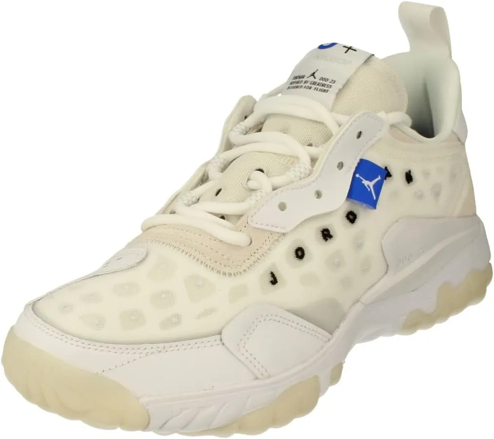 Nike Air Jordan Delta 2 Mens Basketball Trainers CV8121 Sneakers Shoes (UK 8.5 US 9.5 EU 43, White Black sail Pure Platinum 102)