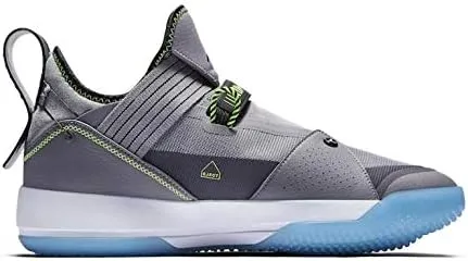Nike Air Jordan XXXII SE Mens Basketball Trainers CD9560 Sneakers Shoes (UK 6.5 US 7.5 EU 40.5, Grey Black sail Volt 007)