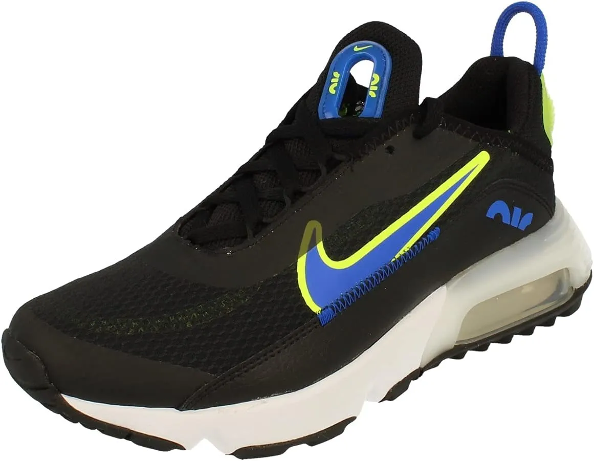 Nike Air Max 2090 GS Running Trainers DA4669 Sneakers Shoes (UK 4.5 us 5Y EU 37.5, Black Racer Blue Volt 001)