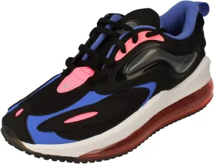 Nike Air Max Zephyr GS Running Trainers CN8511 Sneakers Shoes (UK 5 US 5.5Y EU 38, Black Metallic Silver Sapphire 004)