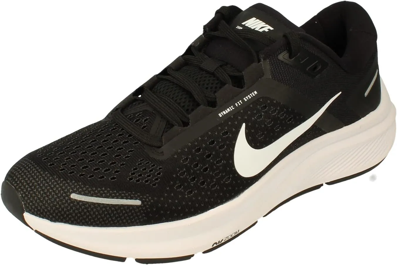 Nike Air Zoom Structure 23 Mens Running Trainers CZ6720 Sneakers Shoes (UK 7.5 US 8.5 EU 42, Black White Anthracite 001)
