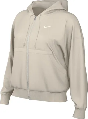 Nike Sportswear Phoenix Fleece Women's Oversized Full-Zip Hoodie (DQ5758-104, Light Orewood Brown/Sail) Size X-Large