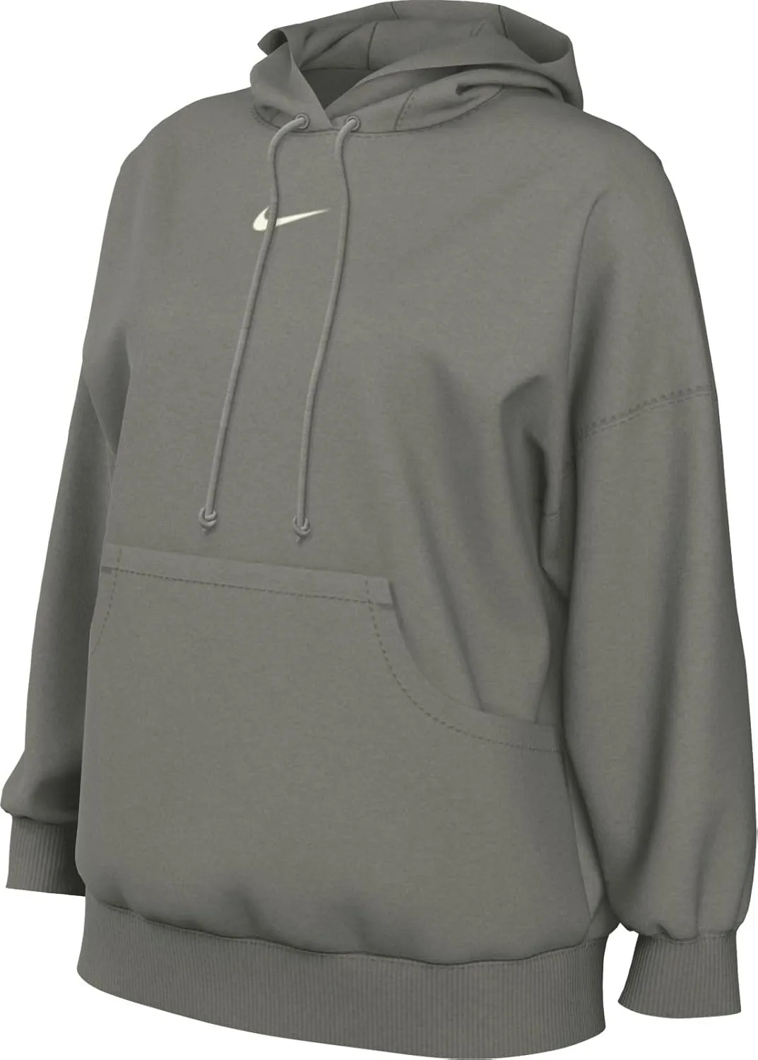 Nike Sportswear Phoenix Fleece Women's Oversized Pullover Hoodie (DQ5860-320, Light Army/Sail) Size XX-Small