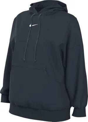 Nike Sportswear Phoenix Fleece Women's Oversized Pullover Hoodie (DQ5860-478, Armory Navy/Sail) Size X-Small