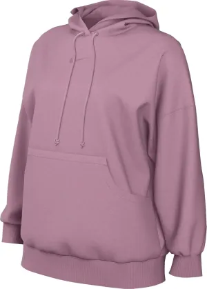 Nike Sportswear Phoenix Fleece Women's Oversized Pullover Hoodie (DQ5860-699, Elemental Pink/Sail)