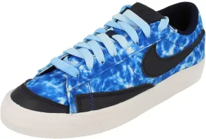 Nike Womens Blazer Low 77 Trainers DM3038 Sneakers Shoes (UK 5.5 US 8 EU 39, Hyper Royal Blackened Blue 400)