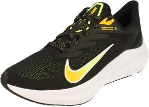 Nike Zoom Winflo 7 Mens Running Trainers CJ0291 Sneakers Shoes (UK 7 US 8 EU 41, Black University Gold 007)