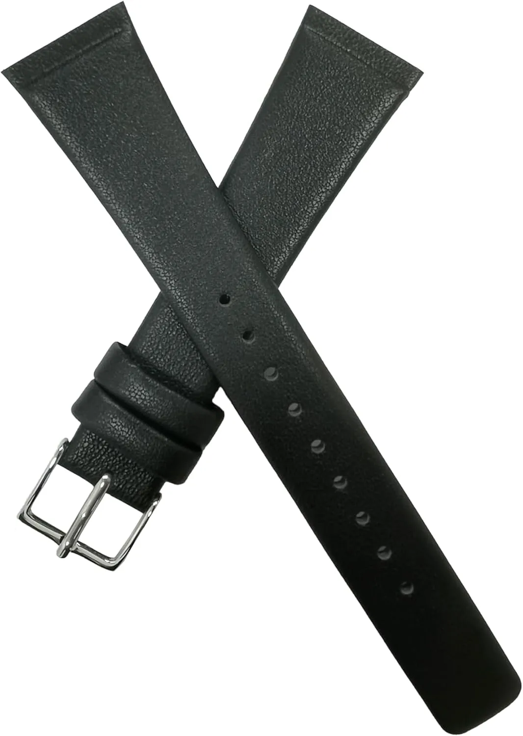 NZZXTO Replacement Leather Watch Band for Skagen Bering Unisex Watch with Screw slim strap 18mm-14mm