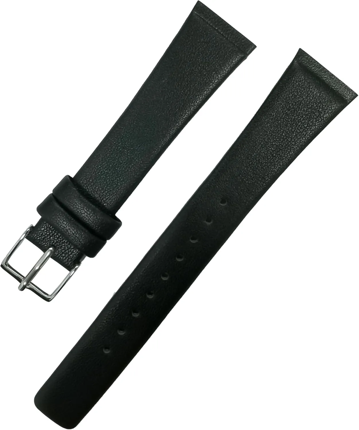 NZZXTO Replacement Leather Watch Band for Skagen Bering Unisex Watch with Screw slim strap 18mm-14mm