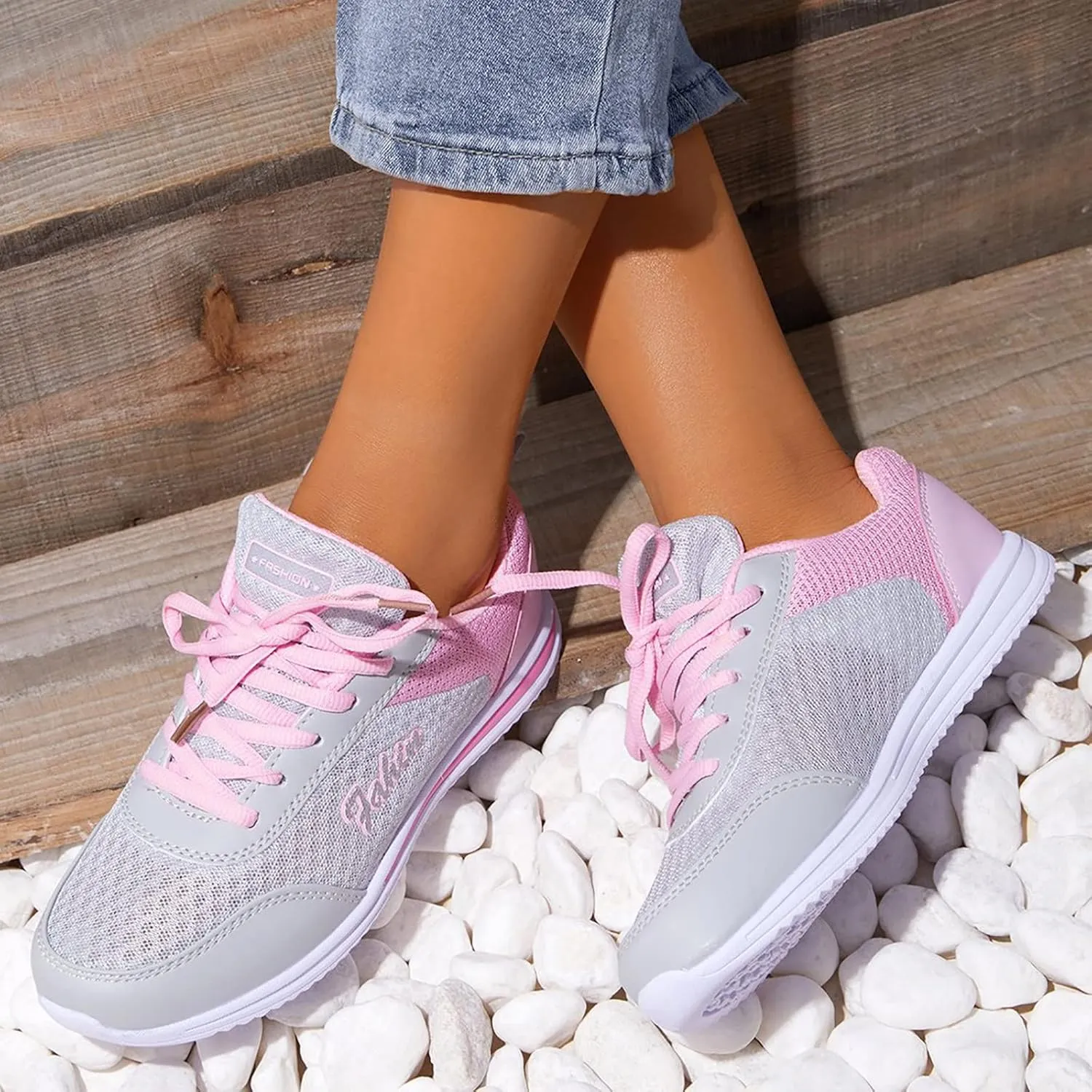 Orthopedic Shoes for Women Wide Width Slip On Zapatos De Trabajo para Mujer Antideslizante Cross Gym Shoes Women Wide Size 8w Womens High Top Sneakers Tenis OrtopDicos Mujer