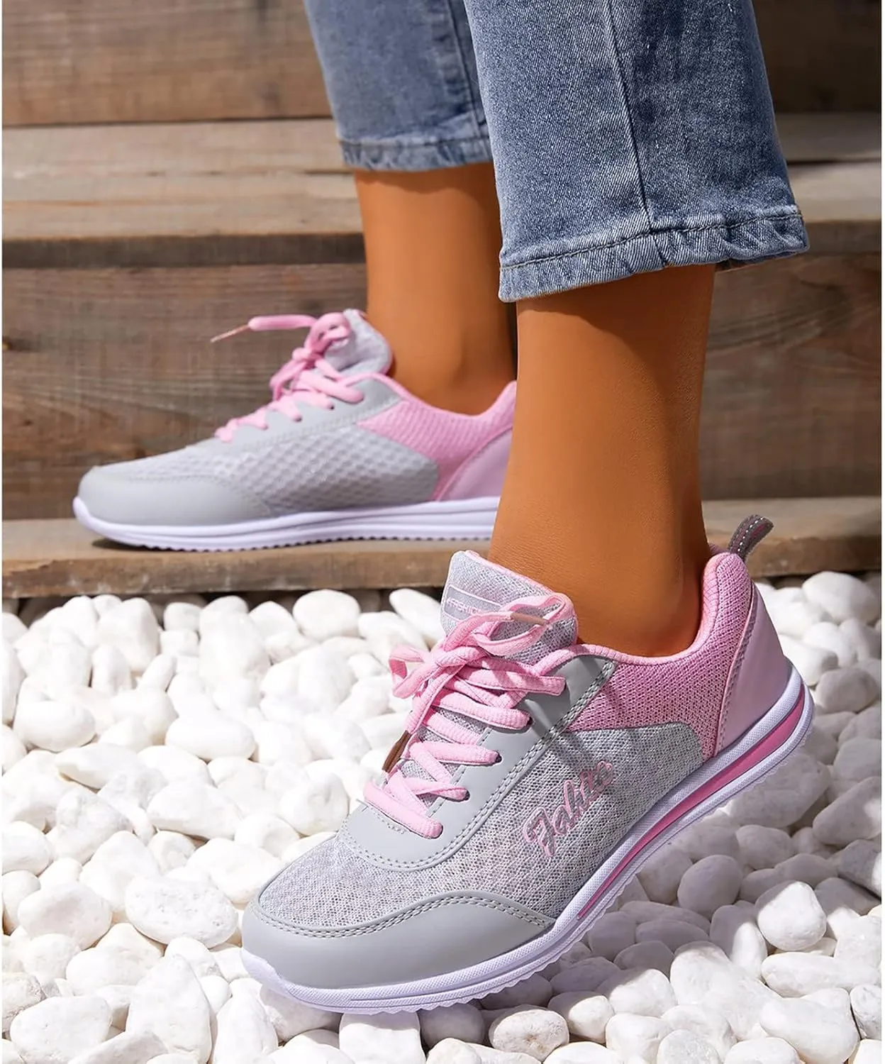 Orthopedic Shoes for Women Wide Width Slip On Zapatos De Trabajo para Mujer Antideslizante Cross Gym Shoes Women Wide Size 8w Womens High Top Sneakers Tenis OrtopDicos Mujer