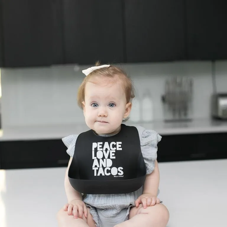 Peace, Love, Tacos Wonder Bib