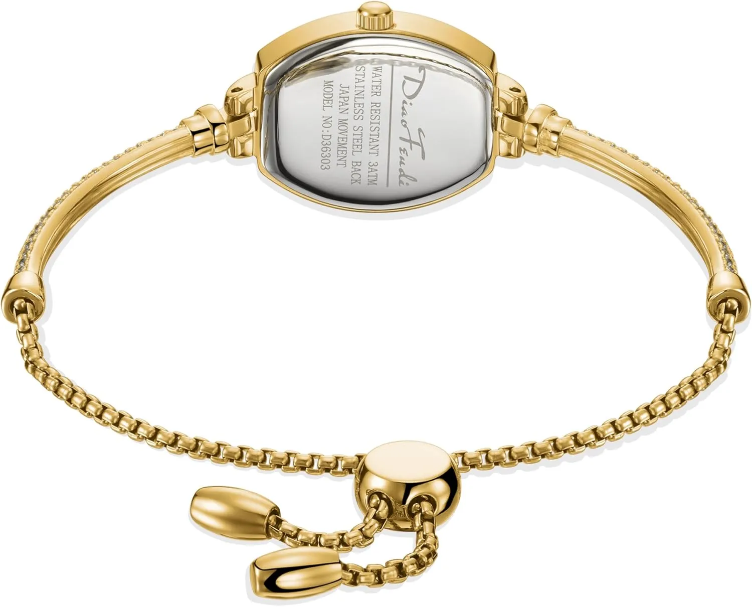 Petite Bracelet Watch for Women, Gifts for Girlfriend Diamond Dress Analog Watch Waterproof