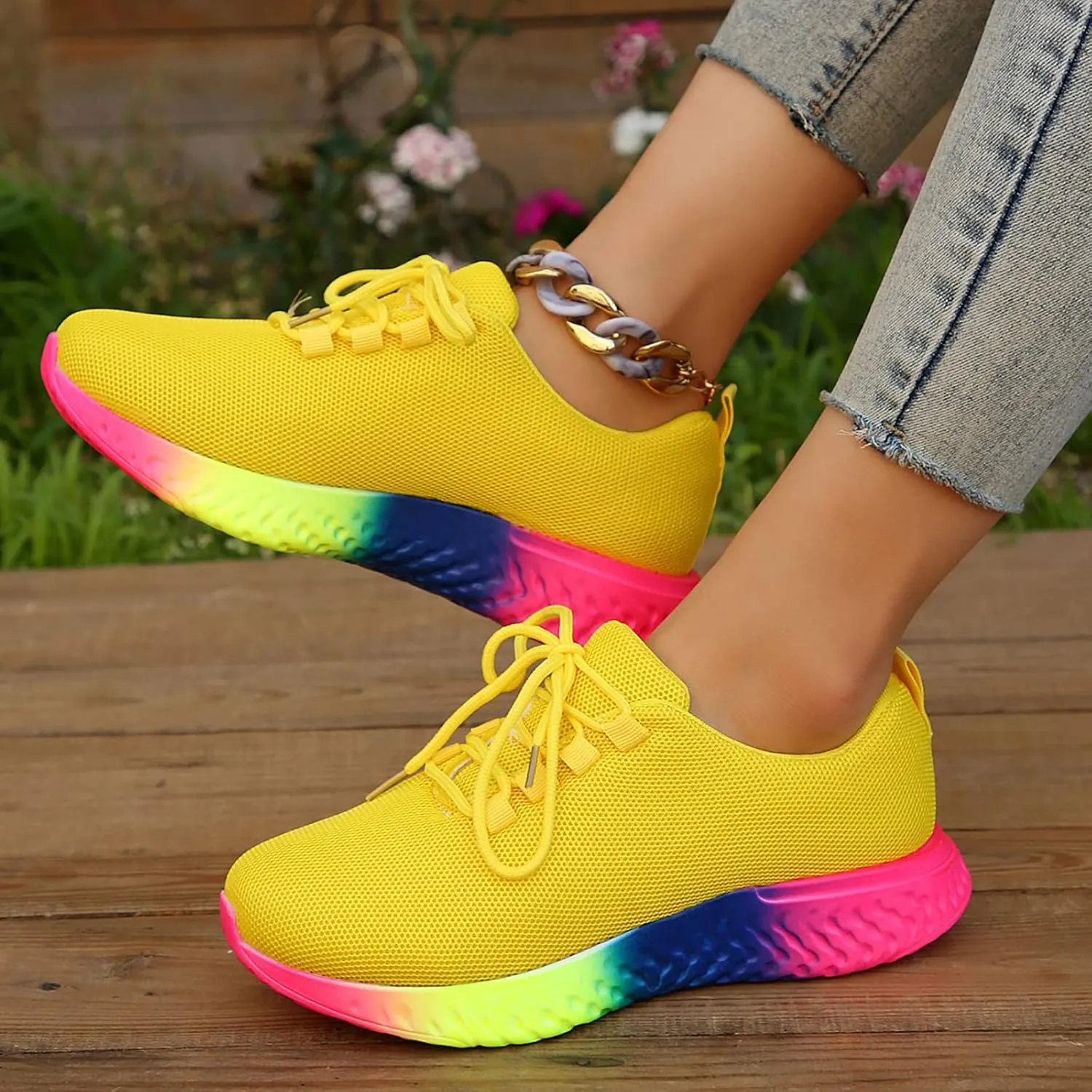 Platform Sneakers for Women Women's Shoes for Everyday Use Orthopedic Arch Support Nurse Shoes for Women Trendy High Top Sneakers for Women 2023 Black Slip On Tennis Shoes