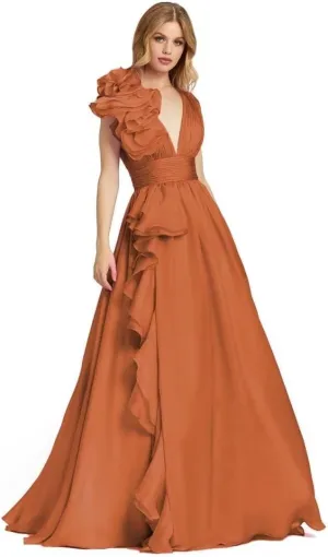Pleated Ruffle Party Gowns for Women Prom Dresses Flowy 2024 Long Wedding Evening Party Dress HD257