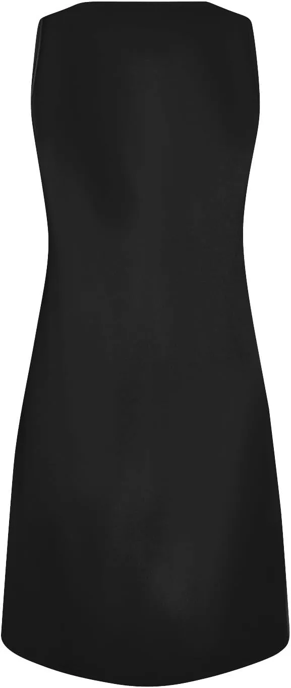Plus Size Sleeveless Trendy Sundress Ladies Summer Fitness V Neck Comfortable Dresses for Women Loose Fitting