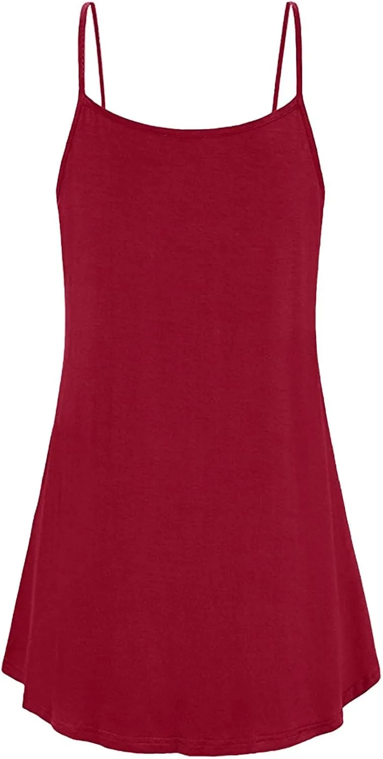 Pop Plus Size Sleeveless Sundress Ladies Swim Summer Boyfriend Crewneck Dress Women's Coloured Comfortable