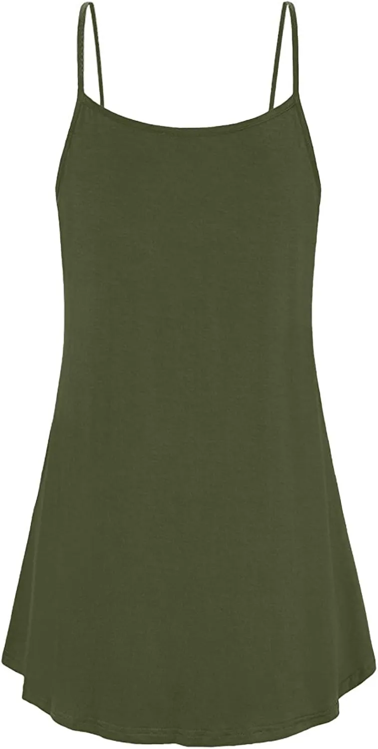 Pop Plus Size Sleeveless Sundress Ladies Swim Summer Boyfriend Crewneck Dress Women's Coloured Comfortable