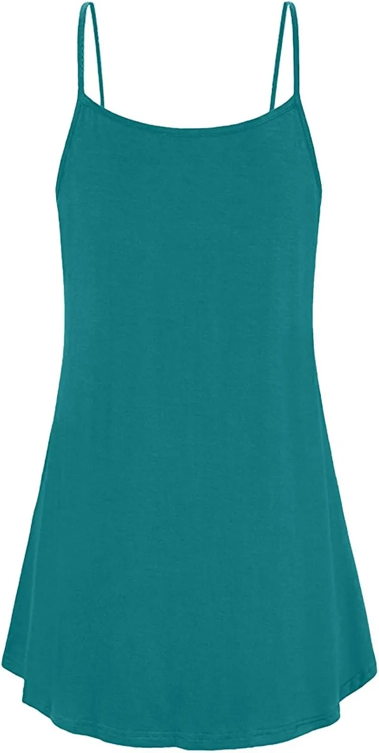 Pop Plus Size Sleeveless Sundress Ladies Swim Summer Boyfriend Crewneck Dress Women's Coloured Comfortable
