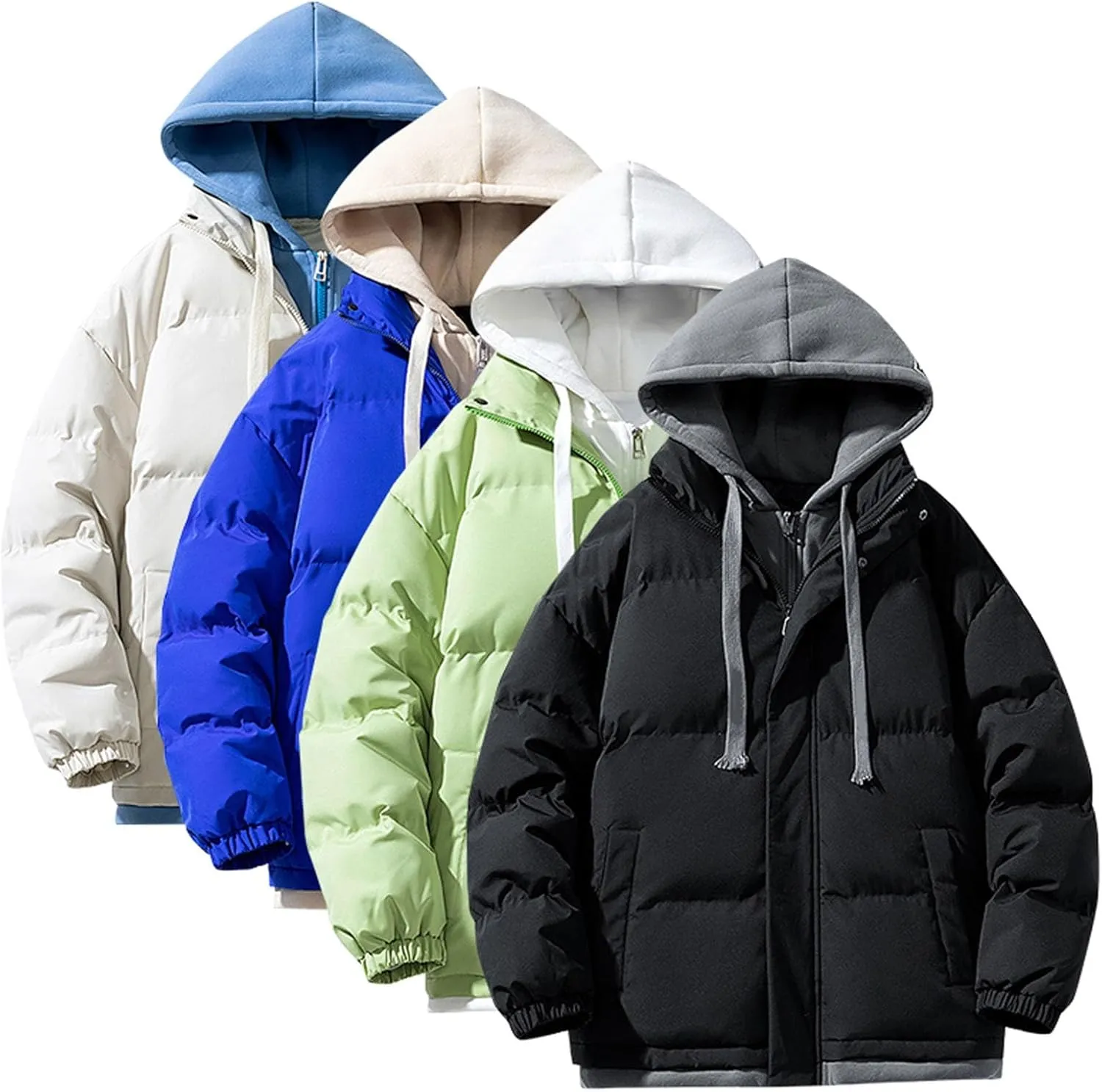 Quilted Puffer Jackets For Women Lightweight Dolman Sleeve Down Coats Y2K Hoodies Lightweight Jackets