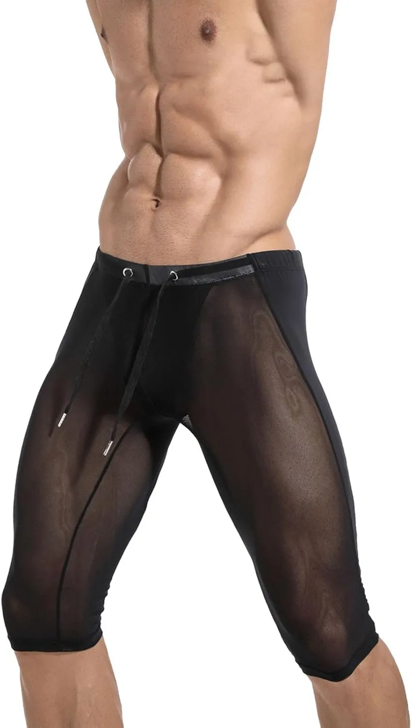 Running Pants Gym Pants Men Tight Breathable Cycling Sweat Slim Fit Summer Comfortable Athletic Workout Stretch Pant