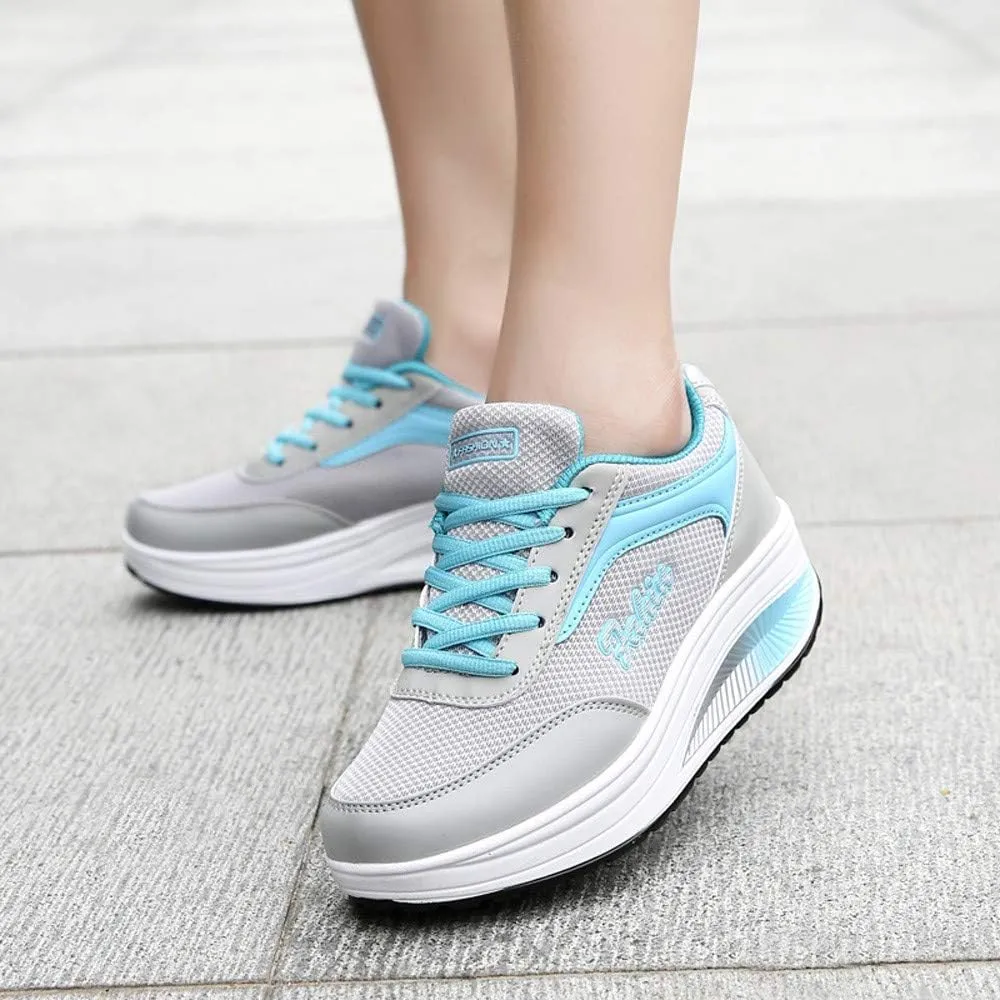 Running Shoes for Women Wide Feet Zapatos Comodos para Mujer De Vestir Platform High Top Canvas Shoes for Women High Heel Wedge Sneakers for Women Size 11 Women Slip On Tennis Shoes Size 10