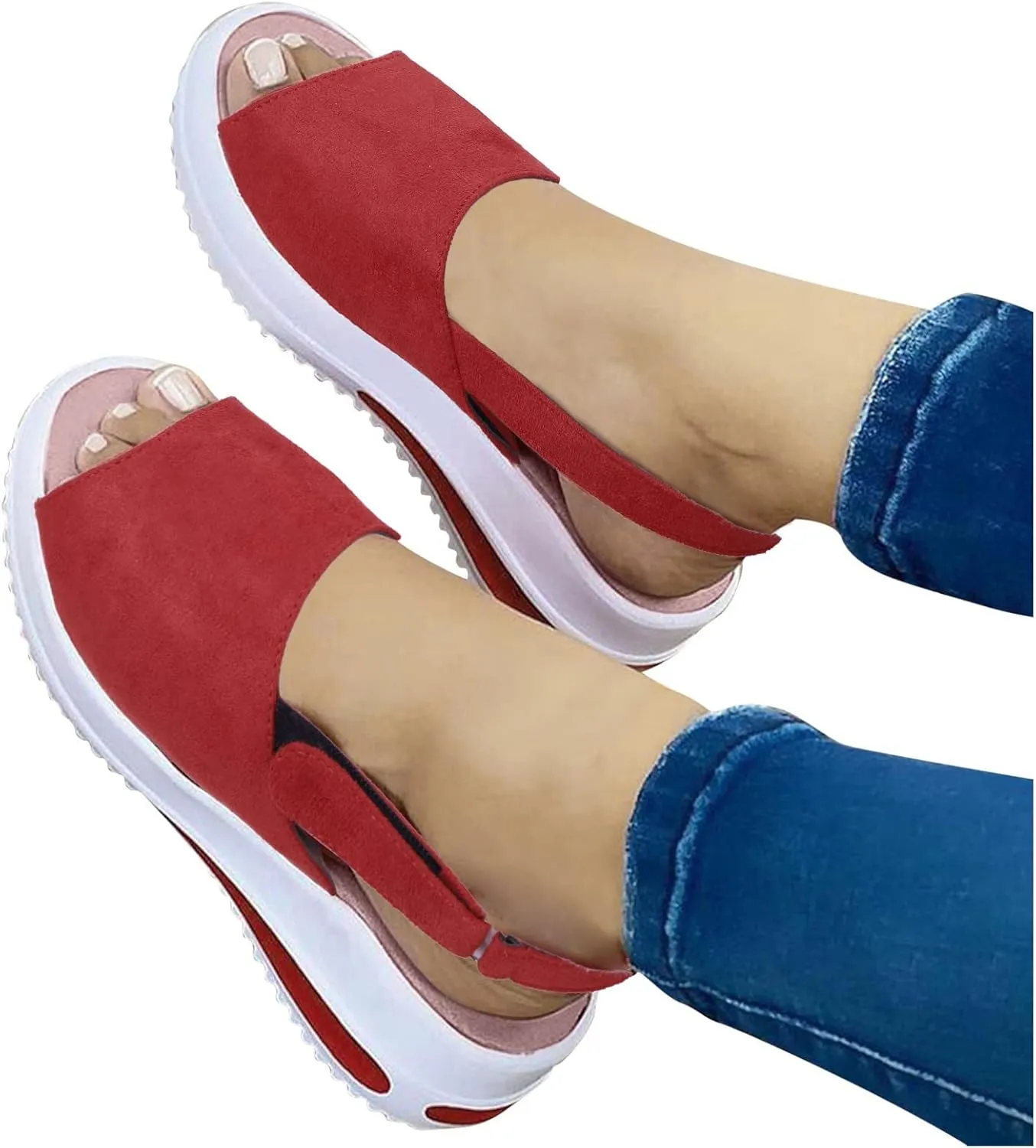 SBGMoSJ High Top Sneakers for Women Womens Tennis Shoes Size 9w Nursing Shoes Women Comfortable Womens Running Shoes Wide Comfy Shoes for Women Fall