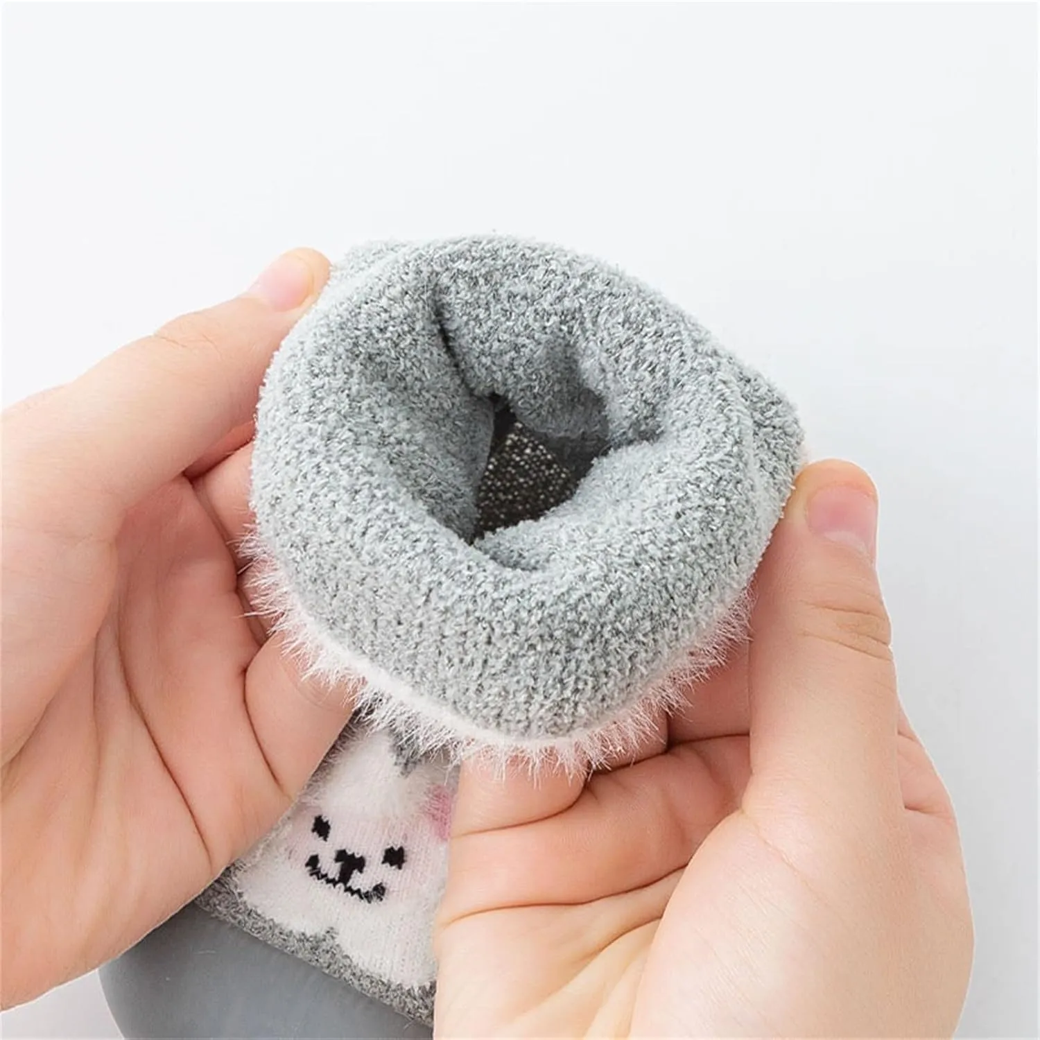 Shoes for Girls,Infant Shoes Sock Shoes Anti-Slip Fuzzy Slipper Soft Indoor Boys Shoes 0-3 Years