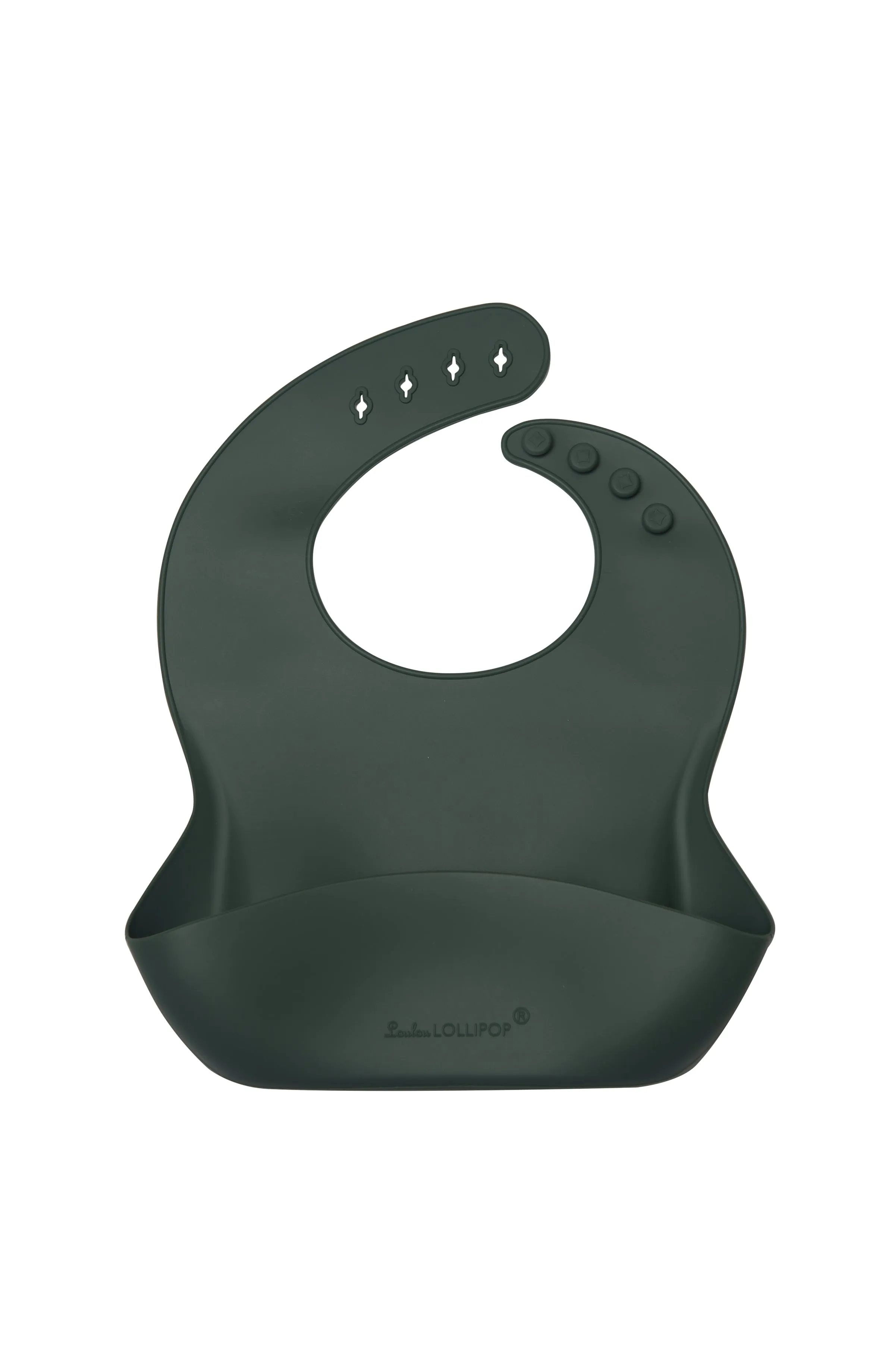 Silicone Bib - Solid Colour