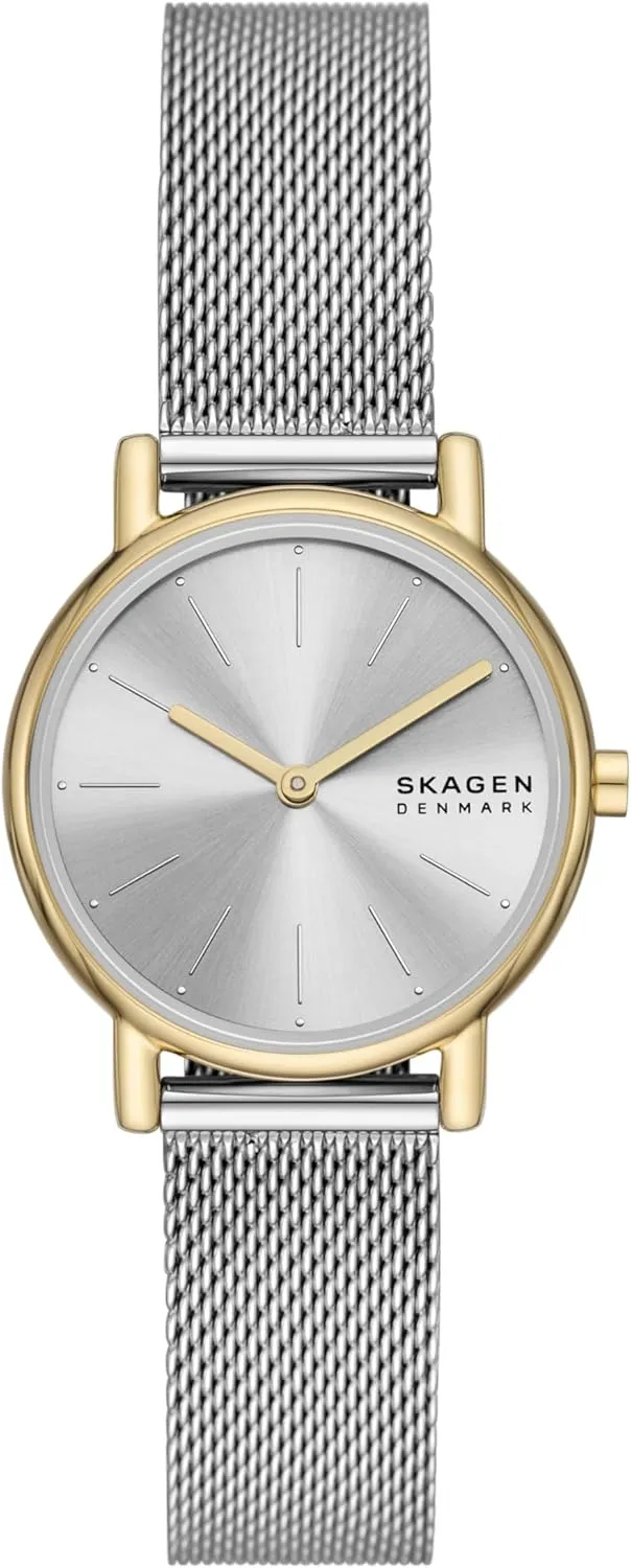 Skagen Anita Women's Watch with Stainless Steel Bracelet, Mesh or Leather Band