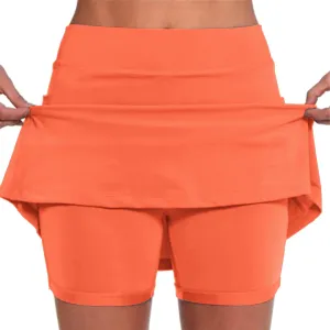 Skorts for Women Plus Size Dressy Casual Athletic Golf Tennis Short Skirts 2025 Summer Skort with Pockets