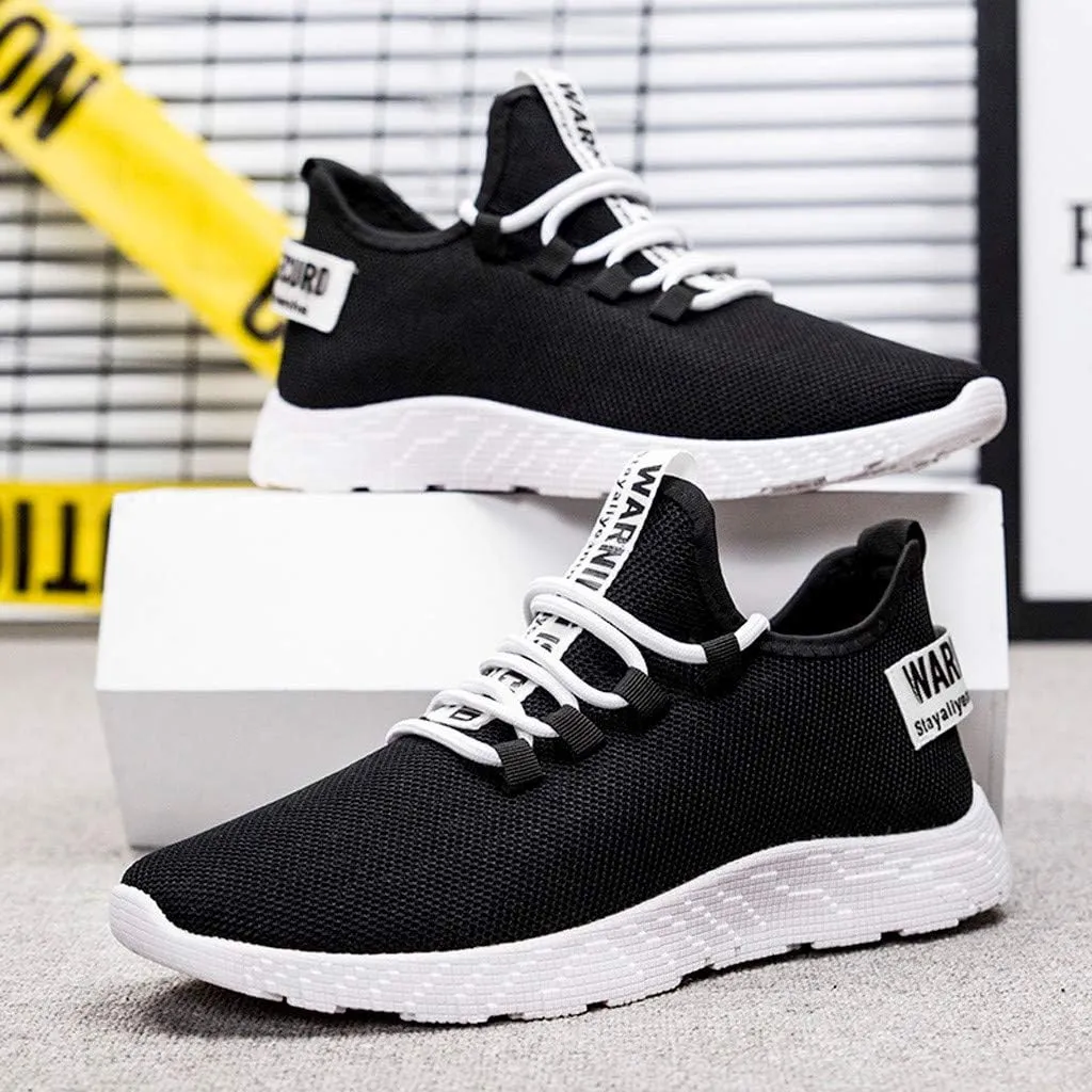 Sports Men's Flying Shoes Weaving Shoes Running le Leisure Tourist Sneaker Organizer for Men